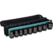 Makita IMPACT BLACK Schlagnuss-Set 8-teilig - 1/2 Zoll - Impact Black - E-16601