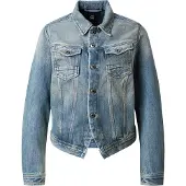 G-Star Pitched Hem Slim Jacke - Hellblau - Damen