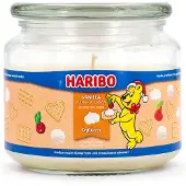 Haribo TM Duftkerzen 300g Glas Beige
