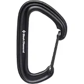 Black Diamond Lite Wire Snap Hook Schwarz
