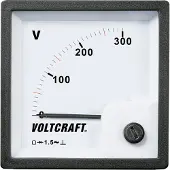 Voltcraft AM-72x72/300V AM-72x72/300V Analog-Einbaumessgerät AM-72x72/300V 300 V Drehspule