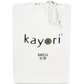 Kayori Topper Spannbettlaken Shizu Creme (Jersey)-Lits-Jumeaux XL (180 x 200/210/220 cm)