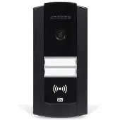 2N Telecommunications IP Base, Schwarz, IP65, IK07, Aluminium, Tasten, Senkrecht