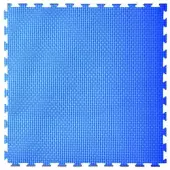Toorx MAT02-100, Universal-Trainingsmatte, Blau, Rot, 1000 mm, 1000 mm, 2 cm, 2 kg