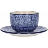 Bunzlau Castle Tasse und Untertasse Lace (230 ml)