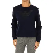 Giorgio Armani Langärmeliger Damenpullover mit Rundhalsausschnitt 7V5M75-5J42Z