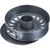 Westmark Backform Back Klassiker, Flach-& Rohrboden, aus Stahl, Ø 28 cm, anthrazit, antihaftbeschichtet, Springform