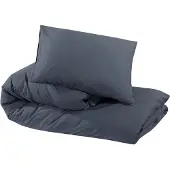 vidaXL Bettwäsche-Set Anthrazit 155x220 cm Leichte Mikrofaser