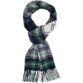 Barbour Schal Gordon Wolle Grün