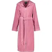 Cawö Bademantel 837 Kapuze und Reißverschluss Damen Blush-36 / 38