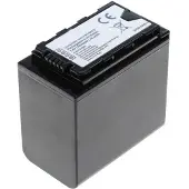 AccuCell VW-VBD78 Akku für Panasonic HC-X1000 mit Akkustandanzeige VW-VBD78 6600mAh