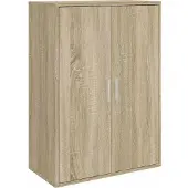 vidaXL Sideboard Sonoma-Eiche 60x31x84 cm Holzwerkstoff