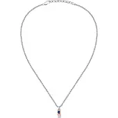 Maserati - JM334AXO06 - Halskette mit Anhänger - Herren - 45+5 cm - SAPPHIRE