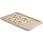 Kadax Großer Holztisch 80x60cm Doppelseitig