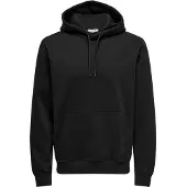 Only & Sons Kapuzenpullover in Black | Gr.: XL
