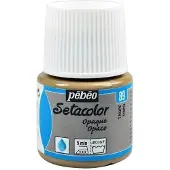 Pebeo Stofffarbe - PéBéo - Setacolor opak - Farbe Taupe - Flasche 45 ml - Unisex