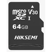 Hiksemi CARTE MEMOIRE M-SD 64G MICRO SDHC - SERIE C1 AVEC ADAPTATEUR 92MB/s 30M