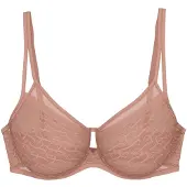 Triumph "Signature Sheer" verkleinert die Brust optisch um eine Cup-Größe, Spitze