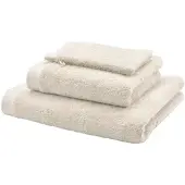 Aquanova Waschlappen Sava White (Set von 6 Stück)
