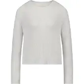 Hunkemoller Langärmeliges Pyjamatop Beige
