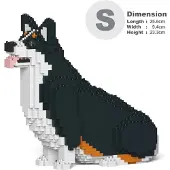 Jekca Bricks Welsh Corgi 03-M03 ST19WC03-M03