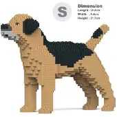 Jekca Bricks Border Terrier 01-M01 ST19PT55-M01