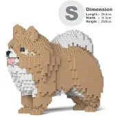 Jekca Bricks Pomeranian 02-M01 ST19PM02-M01