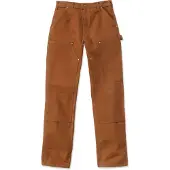 Carhartt Iconic B01 Firm Duck Double-Front Dungaree Hose