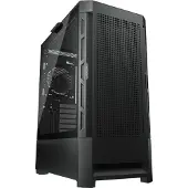 Cougar Airface, Midi Tower, PC, Schwarz, ATX, CEB, EATX, micro ATX, Mini-ITX, Gaming, Multi