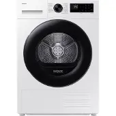 Samsung 9 kg Trockner DV5000D mit Optimal Dry, , Freistehend, Frontlader, Wärmepumpe, Weiß, Drehregler, Glastür