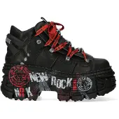 New rock Punk Goth Lederstiefel-WALL106-C9