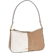 Michael Kors Damen-Schultertasche aus Kunstleder in Schlangenoptik 38S3G7LC8E