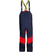 Bergans Skihose Arctic Expedition Salopette Unisex Navy Blue/Bright Red-S