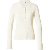 Object Strick Poloshirt Grau XL