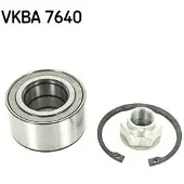 Skf Radlagersatz Vorne für CHEVROLET AVEO Schrägheck (T300) 78mm VKBA 7640