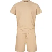 INDICODE JEANS Shorts & Shirt Set Comfy