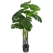 Coast 120 cm hoher künstlicher Baum Fake Monstera Deliciosa Pflanze Grün
