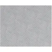 vidaXL Treppe Tritt Rechtwinklig 4 pcs Silber 50 x 40 cm Aluminium