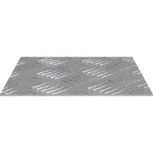 vidaXL Treppe Tritt Quadratisch 4 pcs Silber 20 x 20 cm Aluminium