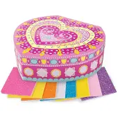 Toychamp mosaiksatz Hart 20 cm Karton rosa 641 Stück