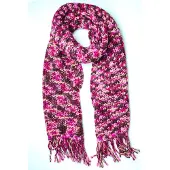 Collezione alessandro Wollschal "Lanea" 1 Stk. grob gestrickt mit Fransen
