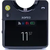 AGFEO Infinity Basis-Station, Basisstation, Kunststoff, 276 g, Schwarz