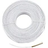 Cablexpert RJ11 Telefonkabel 100m weiss