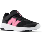 New Balance Unisex für Kinder. PT578V1 578v1 Bungee Lace Schuhe schwarz (30), Wohnung, Schnürsenkel, Klettverschluss, Lässig, Sportlich, Mul