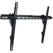Techly EFB ICA-PLB-133LTY Wandhalterung für 1 LCD TV LED 40”-65”, neigbar, schwarz ICAPLB133LTY