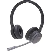 AGFEO Infinity, Kabellos, Büro/Callcenter, 189 g, Kopfhörer, Schwarz