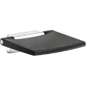 Keuco Klappsitz PLAN SiFl 370mm Alu sil-elo/sw