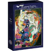 Bluebird Puzzle Puzzleteile Gustave Klimt The Maiden 1913 - 1000 Teile