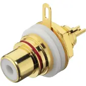 Monacor Cinch Einbaubuchse 2 Stck. (r/s)