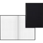 König & Ebhardt Notesbog 8655227 Sort DIN A5 karieret